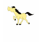 ladies_casual_tshirt - Perfect for the horse lover, our light Buckskin color horse shirts are completely customizable!