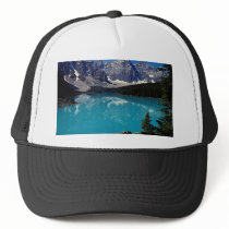 Moraine Lake, Alberta, Canada Mesh Hat