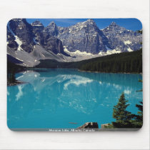 Moraine Lake, Alberta, Canada Mouse Pads