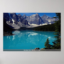 Moraine Lake, Alberta, Canada Poster