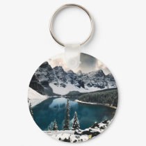 Moraine Lake keychain by UponInfinity Moraine Lake keychain