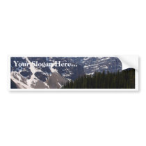 Moraine Lake Near Lake Louise In Canada bumper stickers