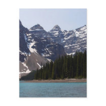 Moraine Lake Near Lake Louise In Canada postcards by lifesphere Moraine Lake Near Lake Louise In Canada postcards