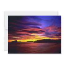 Moraira Harbor, Costa Blanca, Spain Personalized Invitation
