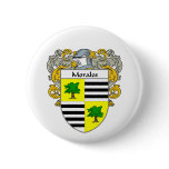 Morales Coat of Arms (Mantled) Pin