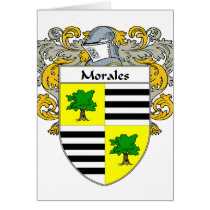 Morales Coat of Arms (Mantled) cards by NameGame Morales Coat of Arms (Mantled) cards