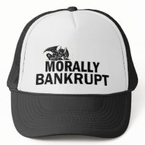MORALLY BANKRUPT HAT by alittleblack MORALLY BANKRUPT HAT