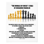 Morals Of Chess Benjamin Franklin Reflective Chess Personalized Announcements