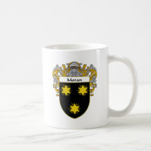 Moran Coat of Arms (Mantled) Mugs