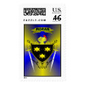MORAN  IRISH  FAMILY HERALDIC SHIELD/CREST postage