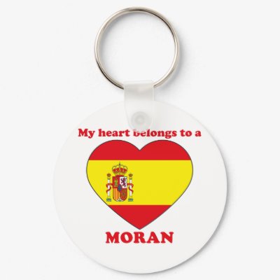 Moran Keychain by ValentinesDayTshirts