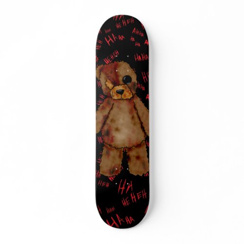 Morbid Teddy Bear skateboard. skateboard