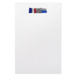 Morbihan, Bretagne &amp; France flags Stationery Paper
