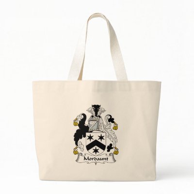 Mordaunt Family Crest Tote Bag