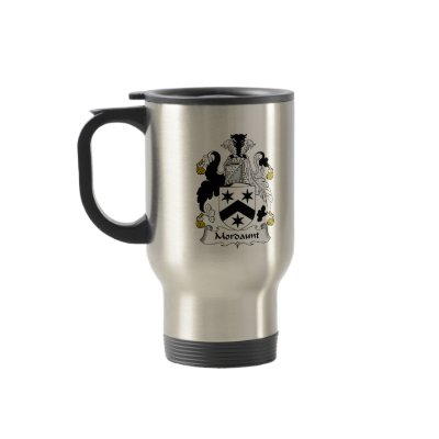 Mordaunt Family Crest coffee mug