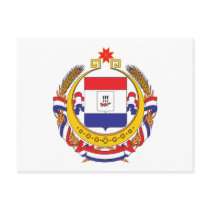 Mordovia Coat of Arms Postcard
