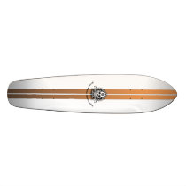 More beach-warmly skateboard “Skull LongBoard "