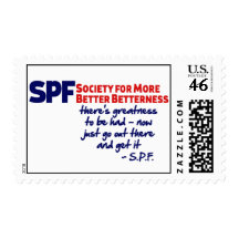More Better Betterness Postage