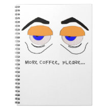 More Coffee, Please Note Book