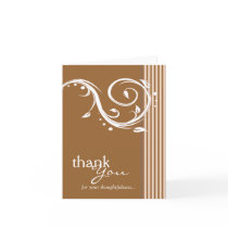 {MORE COLORS AVAILABLE} Thank You Card
