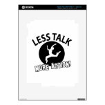More Dancing less talk Decals For iPad 3