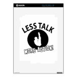 More Diving less talk Decal For iPad 2