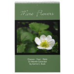 More Flowers - Single Page Version Wall Calendar