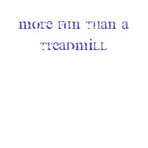 More Fun than a Treadmill t-shirts by gymbunny More Fun than a Treadmill t-shirts