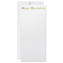 more Happy hanukkah rack cards