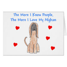 More I Know People...Afghan Card