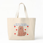More I Know People Chow Chow Red bags