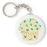 More Kawaii Muffin Faces Keychain
