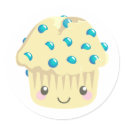 More Kawaii Muffin Faces stickers