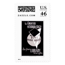 More Knowledge Library 1940 WPA Postage Stamps