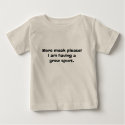 More meak please!I am having agrow spurt. t-shirts