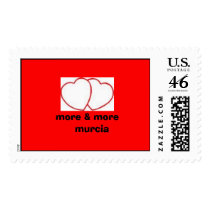 more & more   murcia stamp sello usa