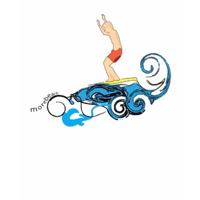 More Nose Riding Tee Shirts by MoreBeach