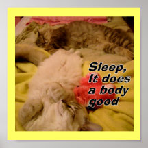 more sleep Poster