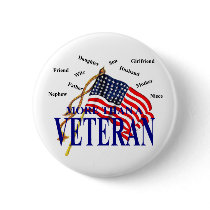 More Than A Veteran buttons by Verdene More Than A Veteran buttons