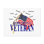 More Than A Veteran Postcard