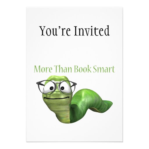 More Than Book Smart Book Worm Announcements