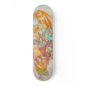 "More Than Meets Hentai" Skate Deck skateboards by crosland "More Than Meets Hentai" Skate Deck skateboards