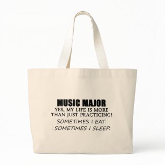 More Than Practicing bag