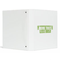 More trees less Bush Faded.png 3 Ring Binder