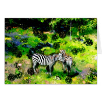 More Zebras cards