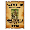 Morel - Wanted Poster cards