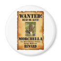 Morel - Wanted Poster magnets