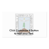 Morelos, Mexico flag Business Card Templates