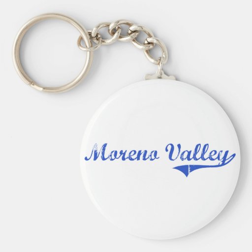 Moreno Valley City Classic Keychain