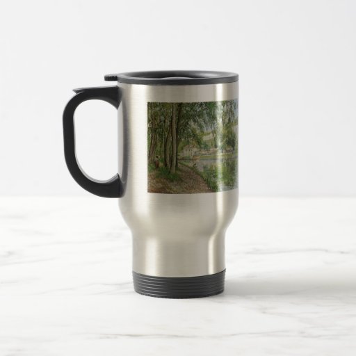 Moret canal du Loing 1902 by Camille Pissarro Mug